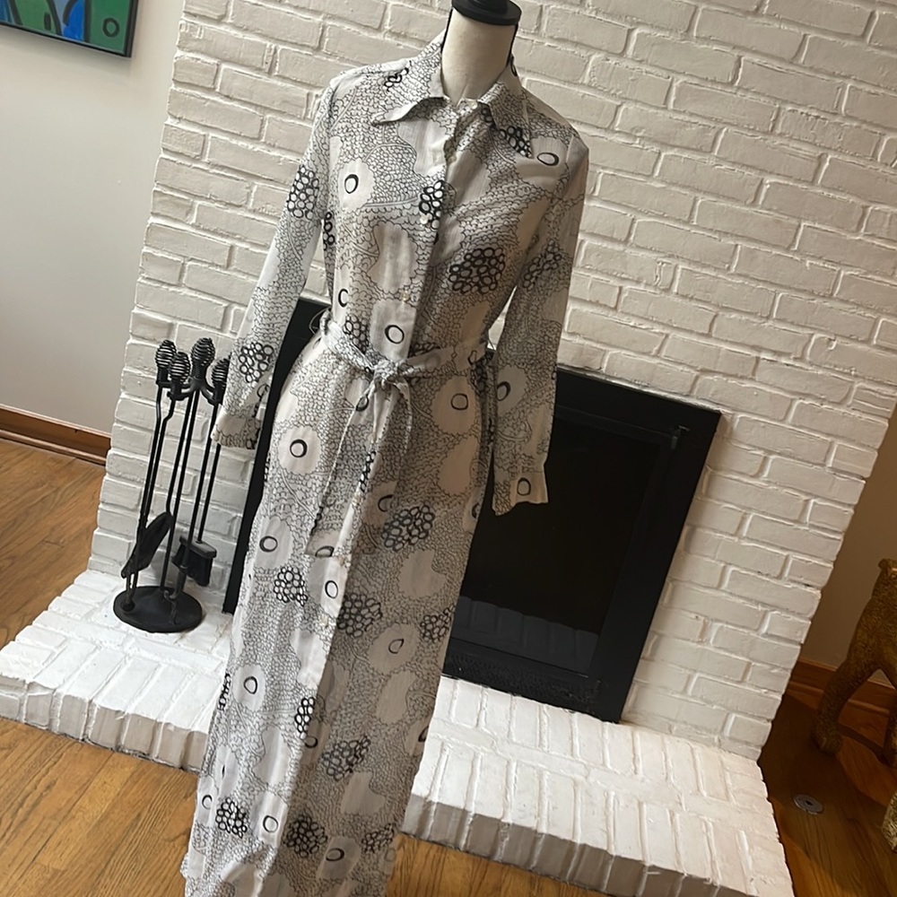 1970’s Duster S | Groovy Vtg 1970’s Long Boho Dress S | Vintage Duster S